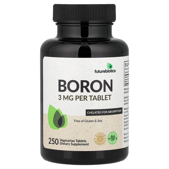 Futurebiotics Boron, 3 mg, 250 Vegetarian Tablets