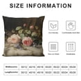 thumbnail image 5 of Chilfamy Roses Pillow Covers for Couch Sofa Indoor Outdoor Soft and Durable Printed on Both Sides 1PC 22x22in, 5 of 5