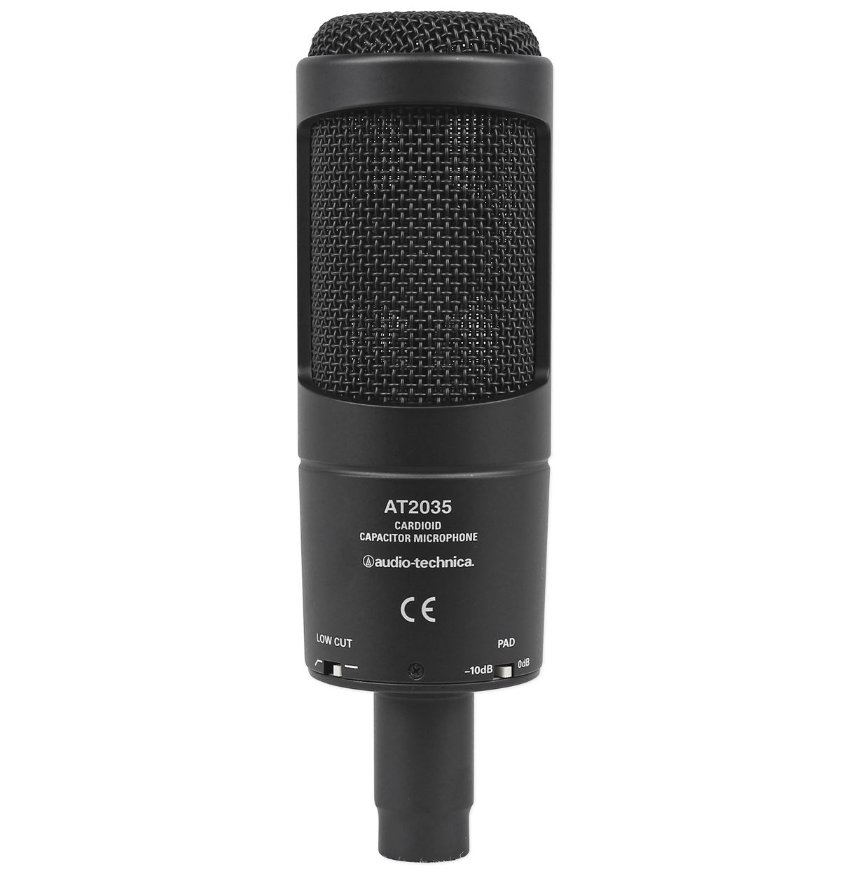 Audio Technica AT2035 Condenser Studio Microphone Mic + Case + Isolation Shield - image 4 of 10