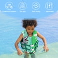 thumbnail image 2 of Gogokids Kids Swim Vest Life Jacket-Toddler Flotation Buoyancy Swimsuit Trainer Vests Swimming Aid Jacket for Boys/Girls Age 1-9 Years,Green Dinosaur, 2 of 9