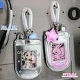 thumbnail image 6 of Card Protective Sleeve Card Case with Pendant Retractable Spring Coil Keychain, 6 of 10