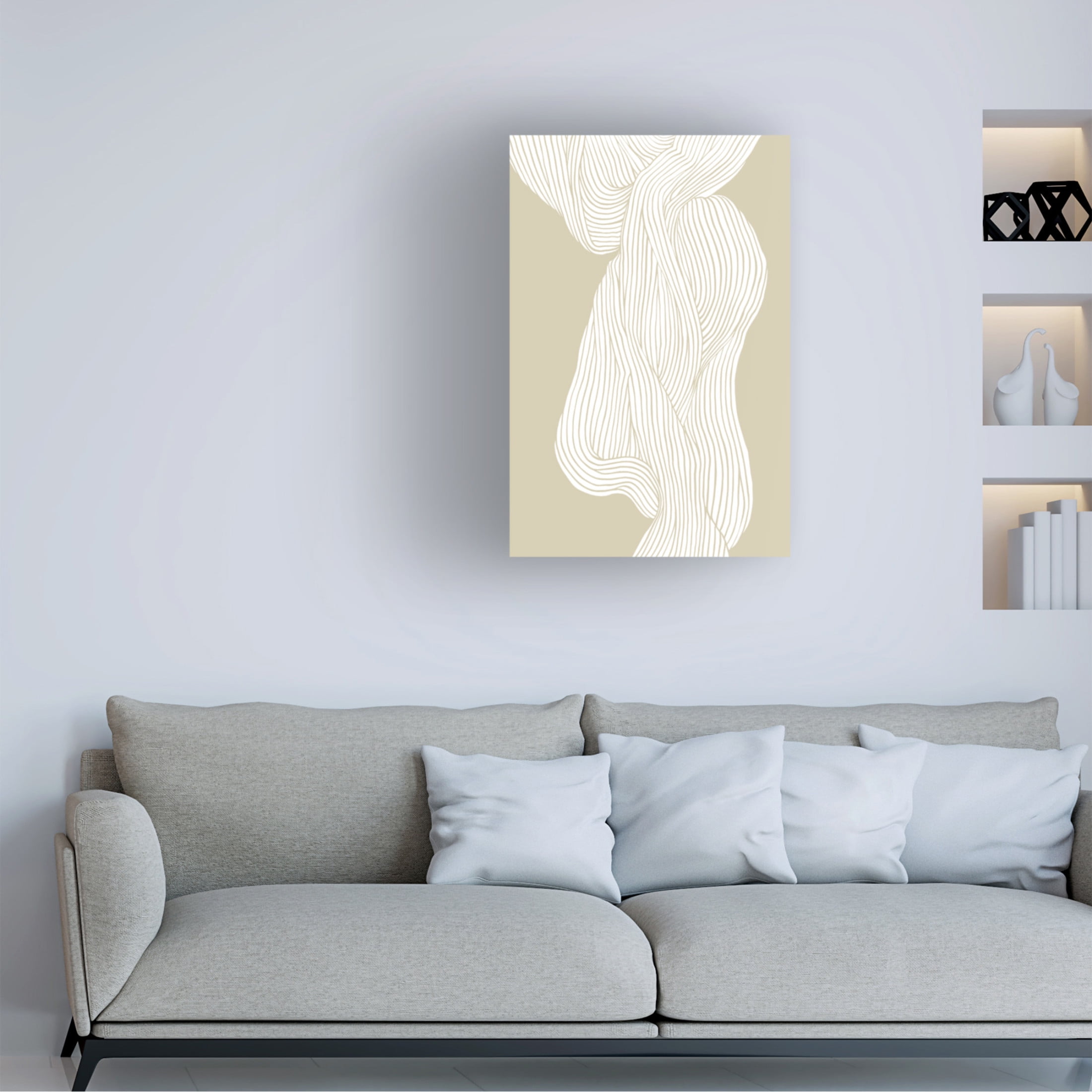 Trademark Fine Art Treechild   Fibers No 8 Canvas Wall Art