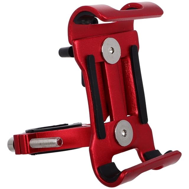 Soporte para teléfono de manillar de bicicleta de aleación de aluminio para bicicletas, motocicletas y bicicletas eléctricas, compatible con teléfonos inteligentes