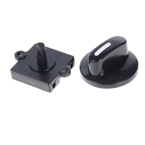 Fan 4 Position 3 Way Selector Rotary Switch 13A 120VAC With Knob 0 0 0 0 0