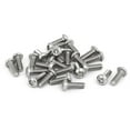 thumbnail image 1 of Unique Bargains M4 x 12mm 304 Stainless Steel Torx Security Pan Head Machine Screws 25PCS, 1 of 1