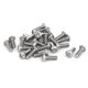 thumbnail image 1 of Tornillos de cabeza plana de seguridad Torx de acero inoxidable 304 M4 x 12mm 25PCS, 1 of 3
