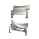 thumbnail image 4 of Conector de banda Salvador de metal de Acero inoxidable premium para 4 5 6 Plata, 4 of 10