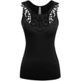 thumbnail image 1 of Kaylee_xo Sexy Women's Low-cut Crochet Sleeveless Summer Racerback Tank Top Shirt Blouses, 1 of 1