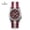 Red, variant on Men's Field Watches Titanium Automatic Mechanical Top Brand Dive Wristwatch 100M Waterproof Clock Military Watch for Men