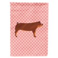 thumbnail image 1 of "Treasures BB7942GF Duroc Pig Bandera de jardín a cuadros rosa, tamaño, multicolor" Caroline's Treasures BB7942GF, 1 of 1