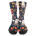 thumbnail image 2 of Men Women Halloween Printed Mid-Calf Socks Soft Breathable Stretch Comfort Fit Socks, 2 of 6