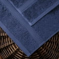 thumbnail image 5 of Superior Hymnia Egyptian Cotton Bath Towel Set, Navy Blue, 5 of 8