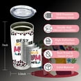 thumbnail image 4 of Bonus Mom Gifts, 18/8 Stainless Steel 20 Oz Bonus Mom Tumbler with Brush & Straw, Step Mom Birthday Gifts, Gifts for Stepmom, Step Mom Gifts, Stepmom Birthday Gifts, 4 of 6