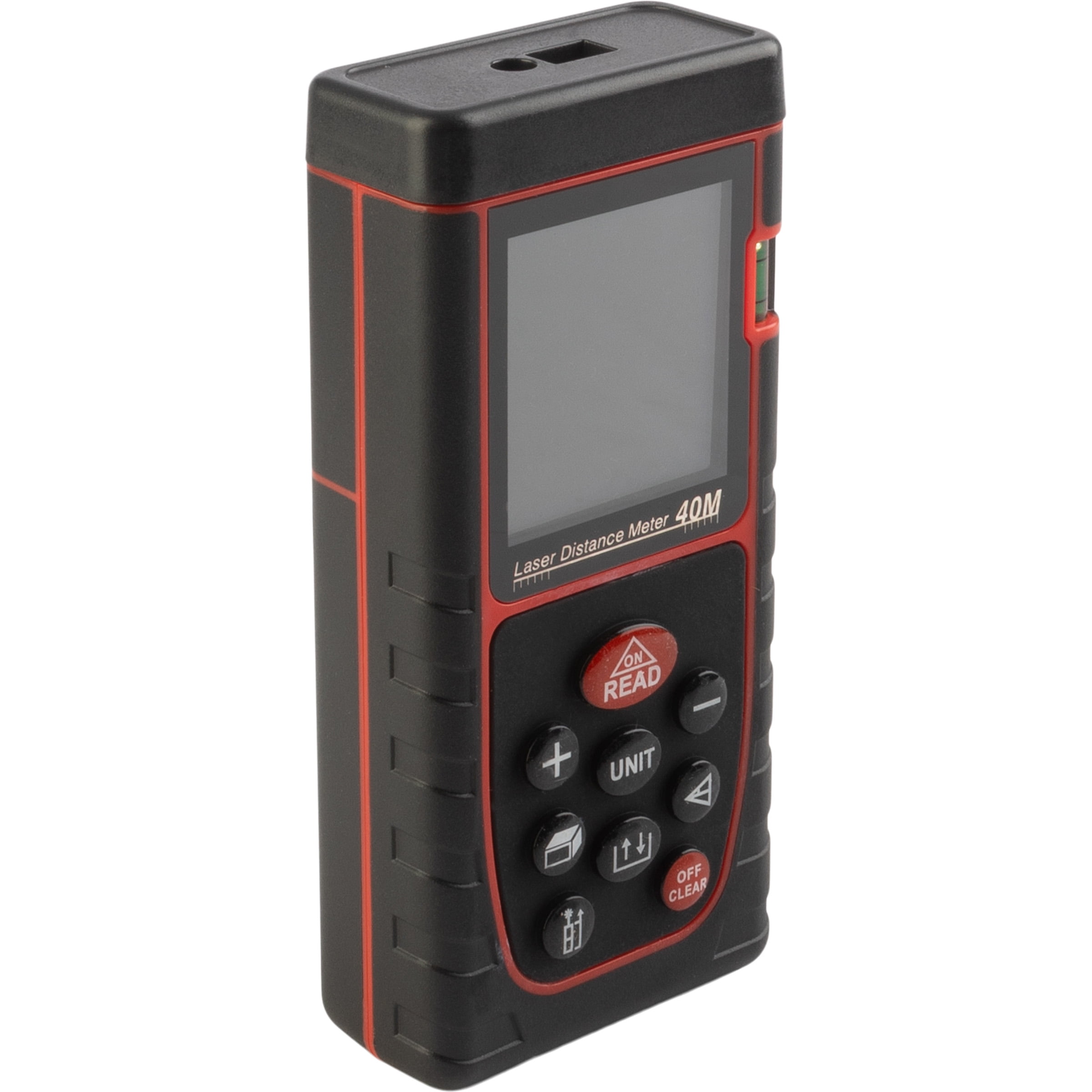 Stalwart Laser Measure Tool with 130FT Live Measuring and Backlit Display