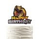 thumbnail image 1 of Cake Topper HMCON, cabeza de dinosaurio, feliz cumpleaños, de tiranosaurio, 1 of 5