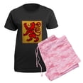 thumbnail image 5 of CafePress - Scots Lion Pajamas - Women's Short Sleeve Print T-Shirt and Pants Dark Cotton Pajama Set, 5 of 7
