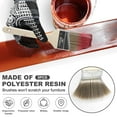 thumbnail image 2 of 5/10Pcs Angle Sash Paint Brush Set Premium Wall Trim Stain Brush Kit 5 Size Furniture Painting Brush Assortment Kit Flat and Bevel Paint Brush for Wall Door Deck, 2 of 10