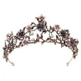 thumbnail image 1 of Tiara de princesa para mujer, corona de cristal, diadema con diamantes de imitación, accesorios para el cabello para adultos, regalo vintage para fiestas de desfiles, festivales, fiestas, co, 1 of 5