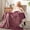 Purple, variant on COZY@HOME Electric Blanket, Sherpa and Flannel Throw Size 50"x60", London Grey,Fast Heating 6 Heating Levels & 4H Auto-Off, Machine Washable
