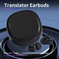 thumbnail image 4 of Mini AI Real Time Language Translation Earbuds, in-Ear HD Sound 3-in-1 Long Battery TWS Translator Earphones 144 Languages & 8 Offline for Travel Business Students, Elegant White, 4 of 6