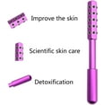 thumbnail image 5 of Radiance Roller - Germanium Stone Uplifting Face/eye/body Massage Beauty Roller/tool For Skin Tightening/firming, De-puffing, Anti-aging And Tension Relief (purple)…, 5 of 8