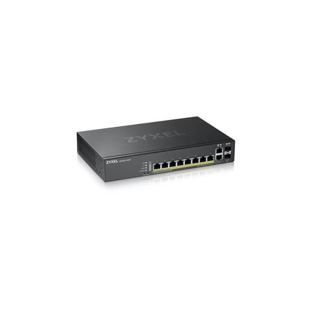 UPC: 0760559126742 | ZyXEL GS2220-10HP 8-Port Gigabit Ethernet Layer 2 Managed PoE+ Switch