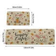 thumbnail image 3 of Binwennn Easter Themed 2 Piece Rug Set Easy To Clean For Home Decoration Fall Blankets Chartreuse Throw Blanket Fuzzy Rugs for Kids Room Area Rug Soft Comfortable Blanket Cowhide Throw Blanket Texture, 3 of 6