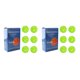 thumbnail image 4 of Wosthever 6 unids/set al aire libre profesional portátil Pickleball reemplazo 40 agujeros práctica de entrenamiento reutilizable PE Pickle Type1 NO1, 4 of 6