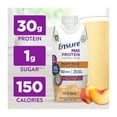 thumbnail image 2 of Ensure Max Protein Nutrition Shake, Creamy Peach, 11 fl oz, 12 Count, 2 of 14