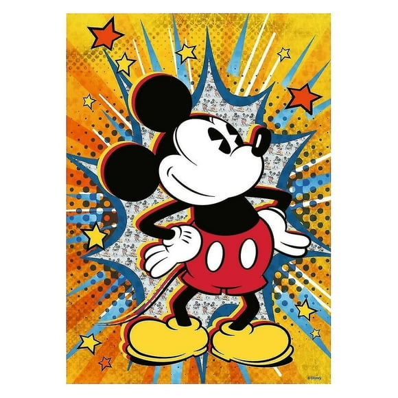 Disney, Puzzle - Retro Mickey Mouse - 1000 Pieces High Quality