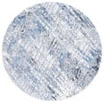 thumbnail image 2 of SAFAVIEH Amelia Elihu Abstract Area Rug, Ivory/Gray, 6'7" x 6'7" Round, 2 of 11