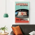 thumbnail image 4 of Arsenal Stadium Poster Art Canvas Print Gift for Football Fans (2) Canvas Painting Wall Art Poster for Bedroom Living Room Deco, 4 of 8