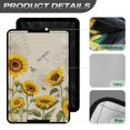 thumbnail image 4 of Yuyamidu Fall Sunflower RV Door Window Shade Butterfly RV Blackout Window Cover, UV Rays Protection Camper Trailer Window Cover Easy to Install RV Camper Accessories, 4 of 7