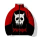 thumbnail image 4 of Chaquetas Hombre Parkas Chaqueta de Algodón Resistente al Frío Estampado de Calaveras de Moda Novedades en Parkas Abrigos de Invierno para Hombre Cómodos y Cálidos para Hombre, 4 of 5