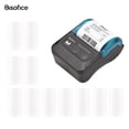 thumbnail image 3 of Bisofice Portable 58mm Receipt Thermal Printer 2 inches Mini Mobile Pocket Printers with 11 Thermal Paper Roll USB&Wireless BT Connection Compatible w, 3 of 5
