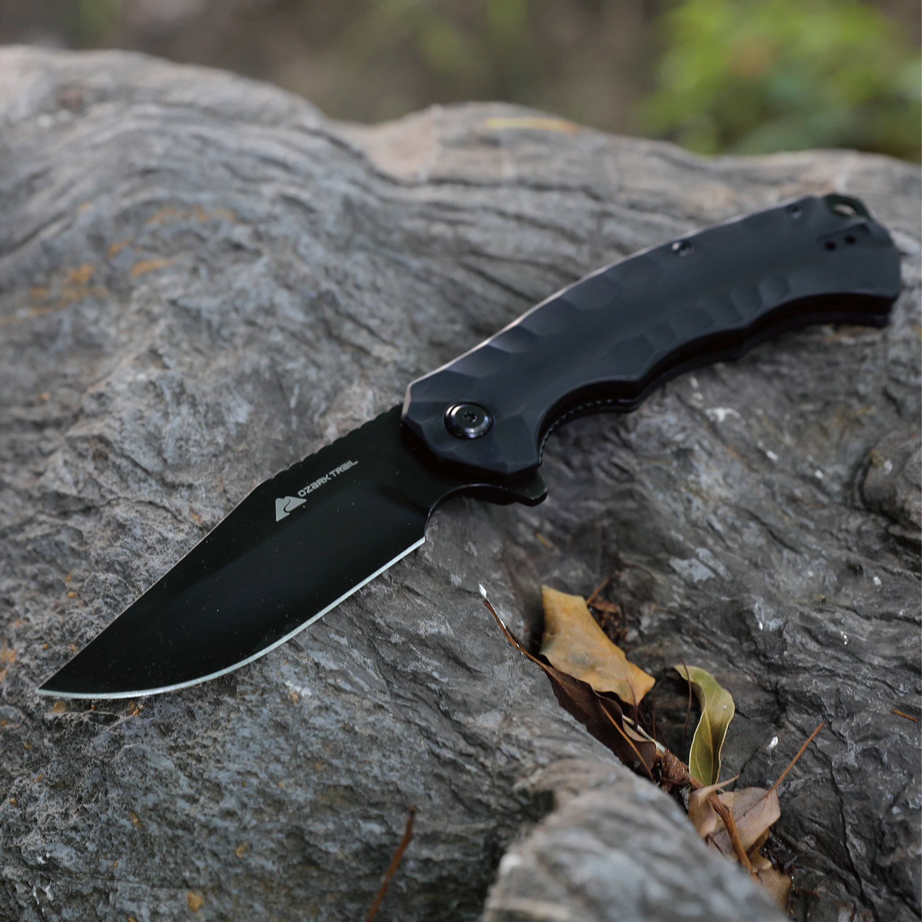 Ozark Trail Trailman 8.5 inch Folding Knife Black