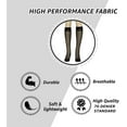 thumbnail image 6 of Lissele Full Support Women's Plus Size Knee High 3 Pack Taupe Light, XXXXL, 6 of 6