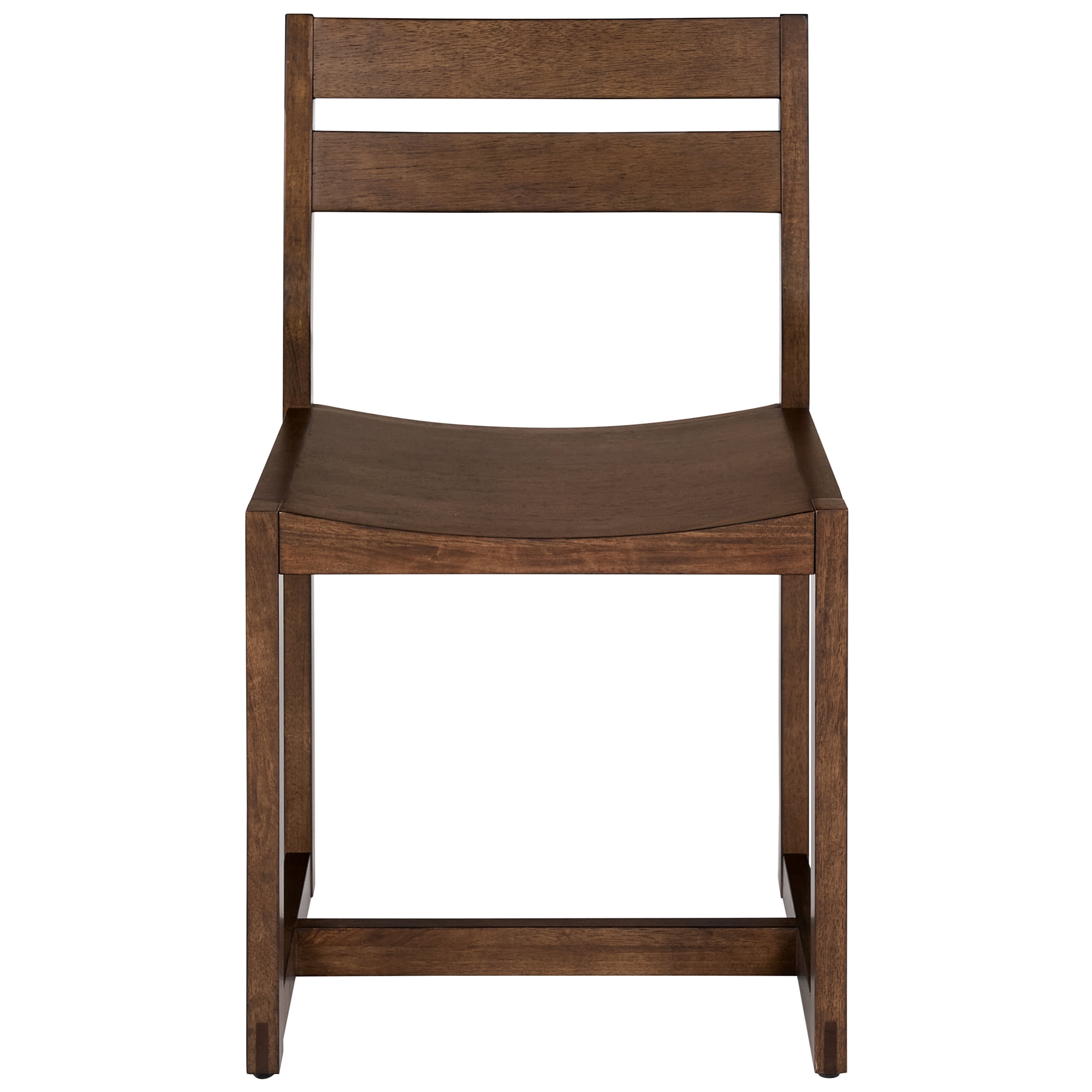 Better Homes & Gardens Bryant Dining Chair, 2 Pack, Walnut Finish