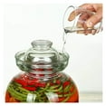 thumbnail image 3 of Glass Fermenting Jar Pickle Jar Household Kimchi Jar Glass Bottle Sealed Thickened Kimchi Pot For Handmade Kimchi And Pickled Cucumber, 3 of 6