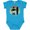 Turquoise, variant on Inktastic Surfing Gift for Surfer Boys or Girls Baby Bodysuit