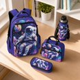 thumbnail image 6 of AHMOMEI 4 Pieces Backpack Set, Casual 17.72" Height Daypack Bundle with Lunch Bag, Pencil Case & Water Bottle Holder, Trips, Gym & Daily Outdoor Activities, 6 of 8
