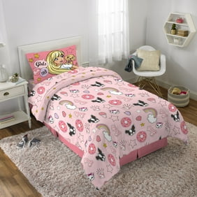 Mattel Barbie B Anything 4 Piece Twin Bedding Set Walmart Com