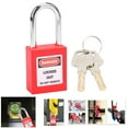 thumbnail image 4 of Tagout Lock, 38mm Lockout Lock  For Mechanical Equipment For Power Plants Red, 4 of 8