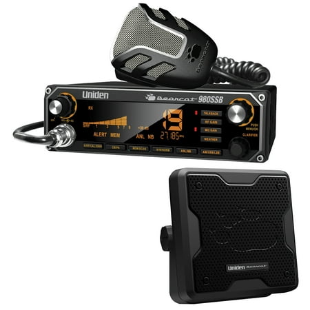 Uniden BEARCAT 980SSB CB Radio with SSB & BC20 Accessory CB/Scanner