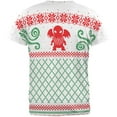 thumbnail image 2 of Cthulhu Lovecraft Dimensions Ugly Christmas Sweater All Over Mens T Shirt Multi MD, 2 of 2