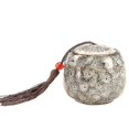 thumbnail image 1 of 2.4 Pouces Céramiques pour Animaux de Compagnie Urnes Urne Commémorative avec Pompon, 1 of 5