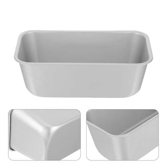 FELTECHELECTR 2pcs Sandwich Bread Loaf Pan Nonstick Aluminium Alloy for Family Dinner