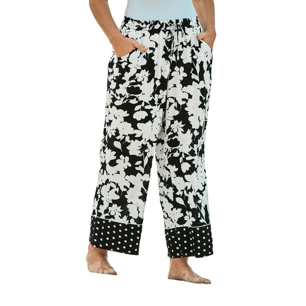 Swimsuits for All Women's Plus Size WideLeg Pant Swim CoverUp Pant