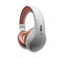 thumbnail image 3 of Things Audio Portable Personal FM Radio Headphones Pull-Out Antenna for Great Reception, Walking, Jogging, Relaxing, School, Talk Radio - Powered by 2AA Batteries (Not Included) - White & Rose Gold, 3 of 5