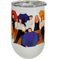 thumbnail image 1 of Friends 812857 Gobelet à Vin en Acier Inoxydable 16 oz avec Parapluies, 1 of 1